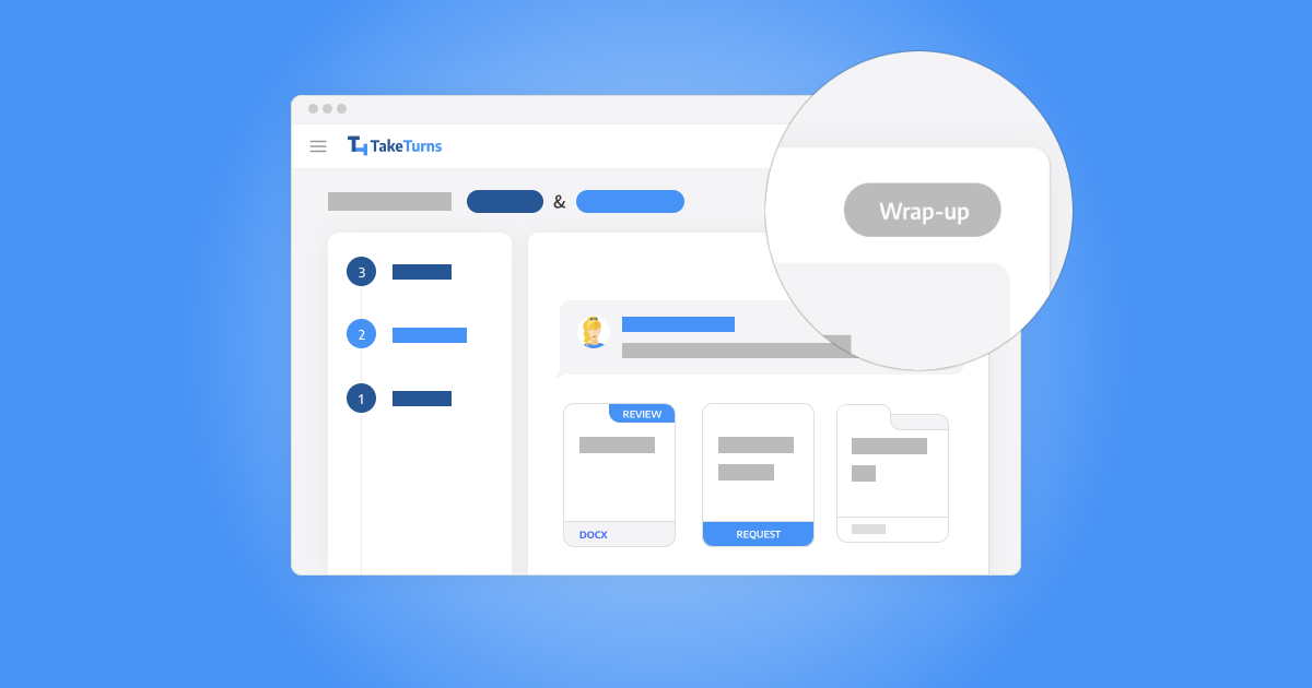 Wrapup A clear and secure way to conclude a collaboration